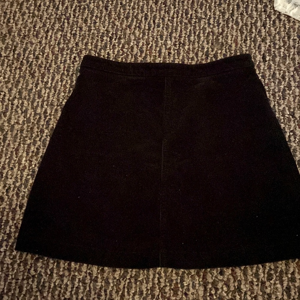 FOREVER 21 Black Corduroy Skirt